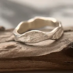 Bague La résiliente – Argent massif recyclé