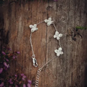 Bracelet bouquet d'hortensia